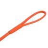 CoLLaR Soft kožené vodítko oranžové 122cm/6mm