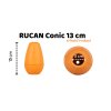 88333 1 rucan conic oranzovy l 13 cm