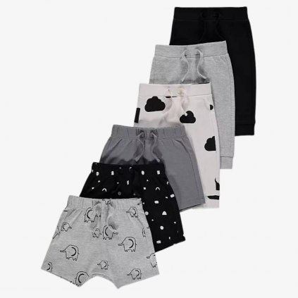 George Baby Joggers and Shorts, 6 Pack