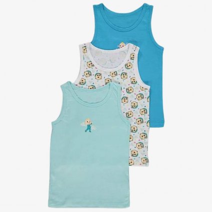 George Baby Sleeveless Tops, 3 Pack