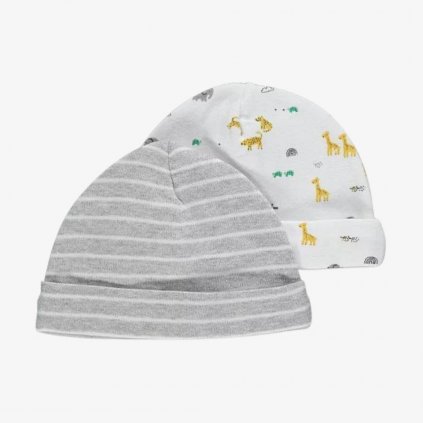 George Premature Baby Hats, 2 Pack