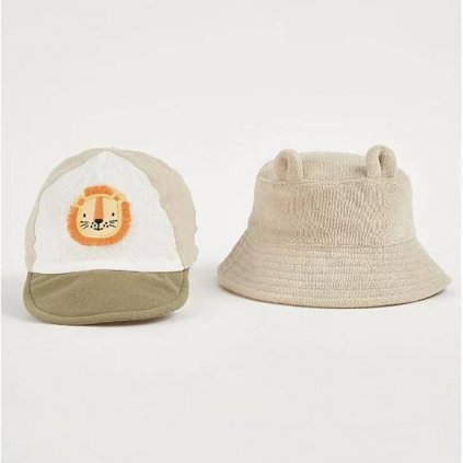 George Cotton Cap and Towelled Sun Hat