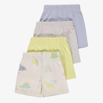 George Cotton Baby Shorts, 4 Pack