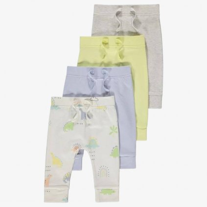 George Neutral Baby Joggers, 4 Pack