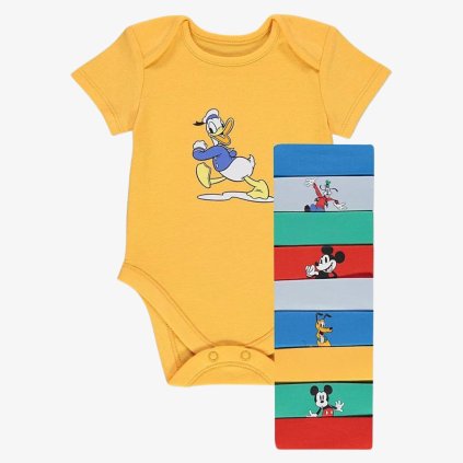 George Dětské body Disney Mickey & Friends: balení po 10 ks