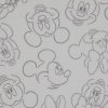 Bavlnené body George, sada 7 ks, Disney Mickey a Minnie