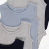 George Baby Sleeveless Bodysuits, 5 Pack