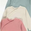 George Cotton Wrap Sleepsuits, 3 Pack