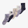 George Cotton Rich Printed Baby Socks, 5 Pack
