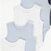 George Baby Sleeveless Bodysuits, 5 Pack