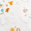 Matalan Cotton Baby Bodysuits, 5 Pack