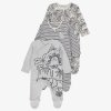 George Sleepsuits for Premature Babies, 3 Pack