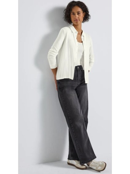 Džersejová košile s halenkovým vzhledem