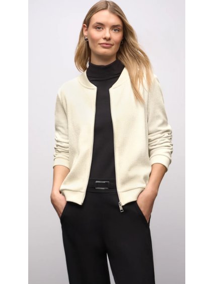 Třpytivá texturovaná mikina