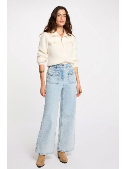 Dámský svetr na zip