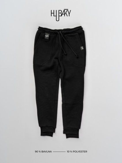 Tepláky HLUBÁKY - černé