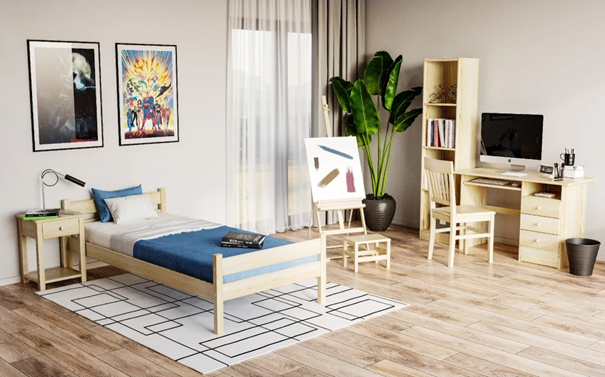 Psací stoly z masivu