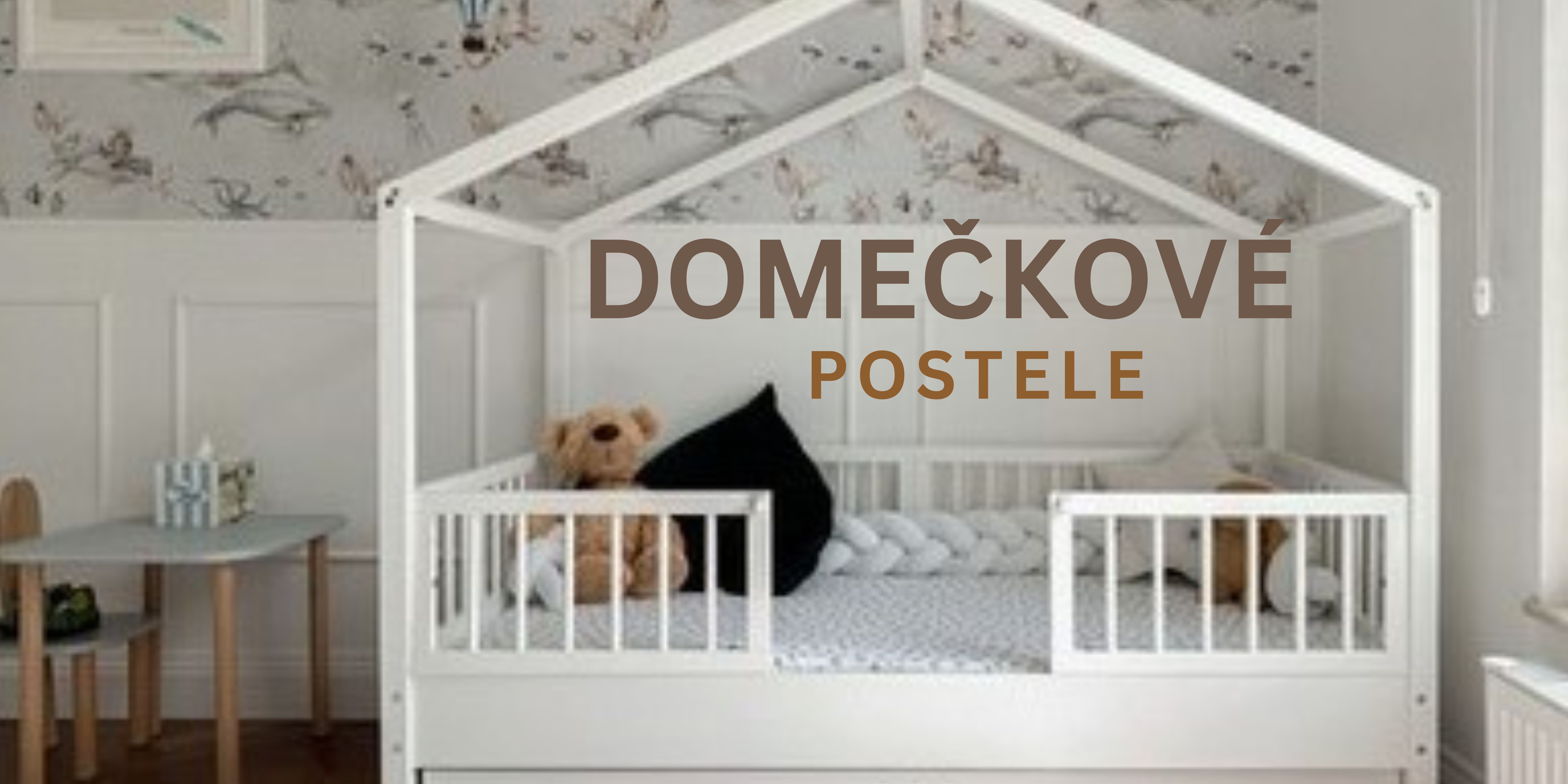 Domečková postel