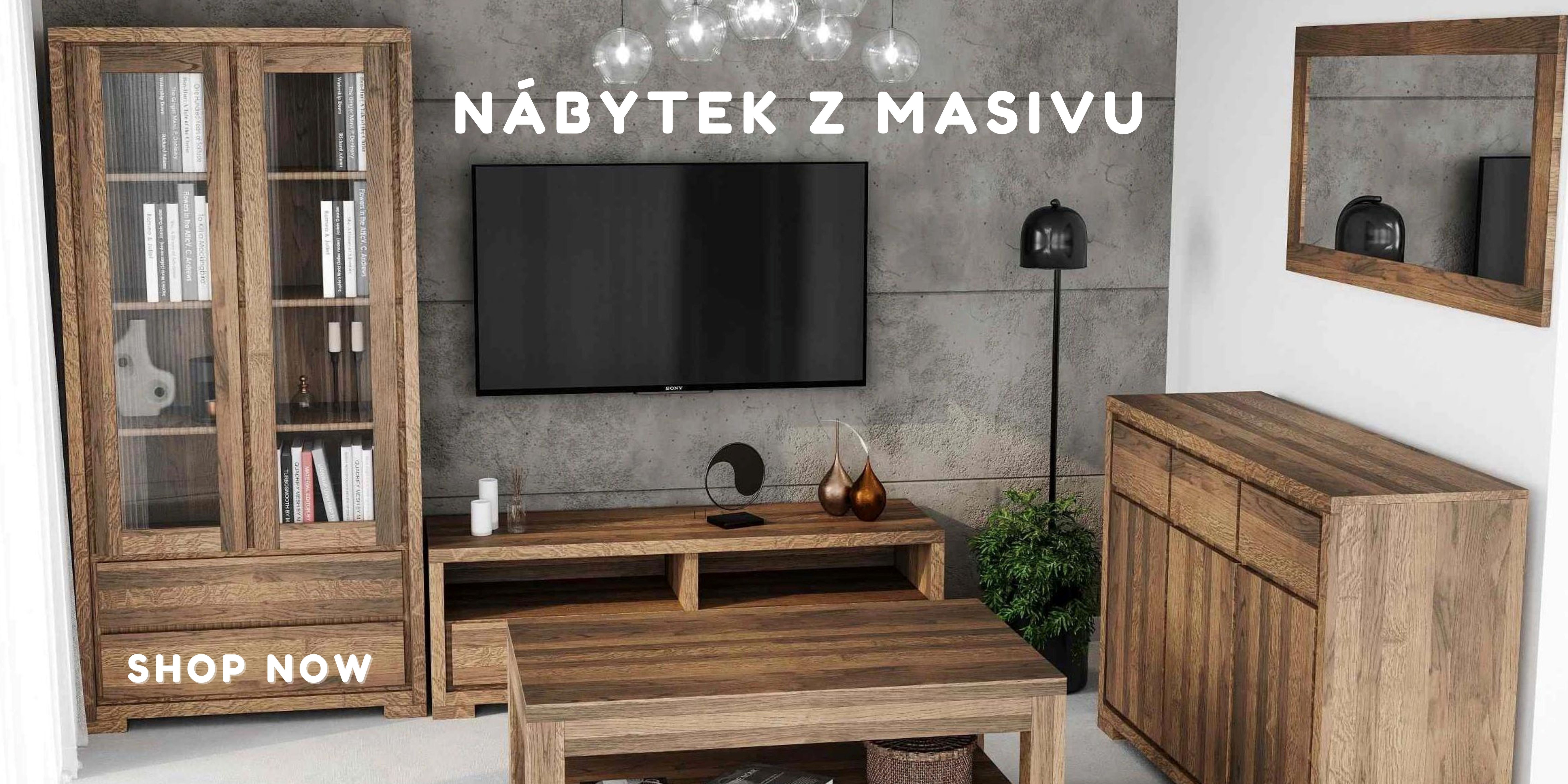 Nábytek ze 100% dřeva