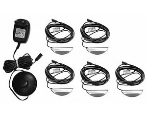 LED podsvícení do skleněných polic