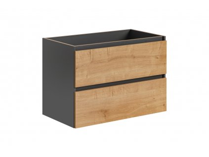 skrinka pod umyvadlo monaco grey oak 821