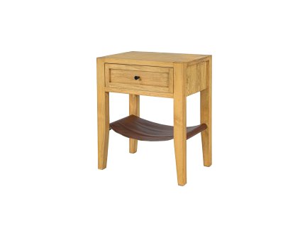 Szafka nocna SN706 (Barva sosna ciemny wosk, Šířka, Výška, Hloubka, Hmotnost 50, 60, 43, 12 kg)