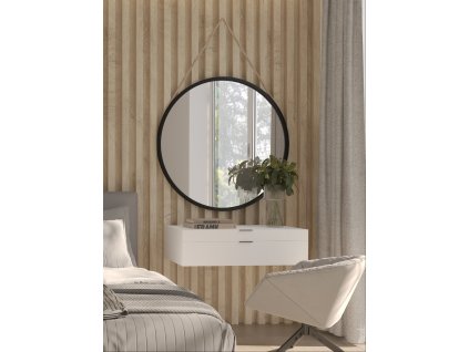 Lustr Grace Okrągłe na šňůrce 80cm černý