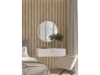 Lustr Grace Okrągłe na šňůrce 60cm bílý