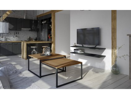 Stůl Nevio /Burgundský ořech