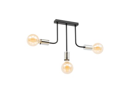 Stropní svítidlo Indigeo, 48428cm  3 černé