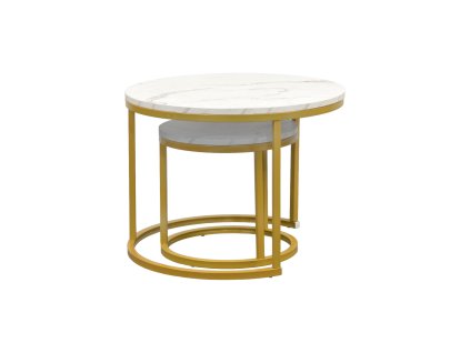 damon set stolikov 2 biela mr 02