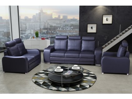 Kožená sedací souprava ENZO 3+2+1