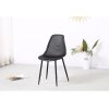 Jídelní židle, černá, TEGRA TYP 2