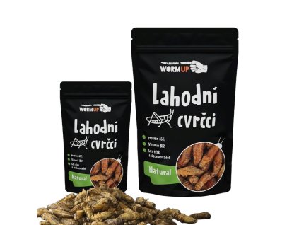 wormup lahodni cvrcci 80g vyhodne baleni natural