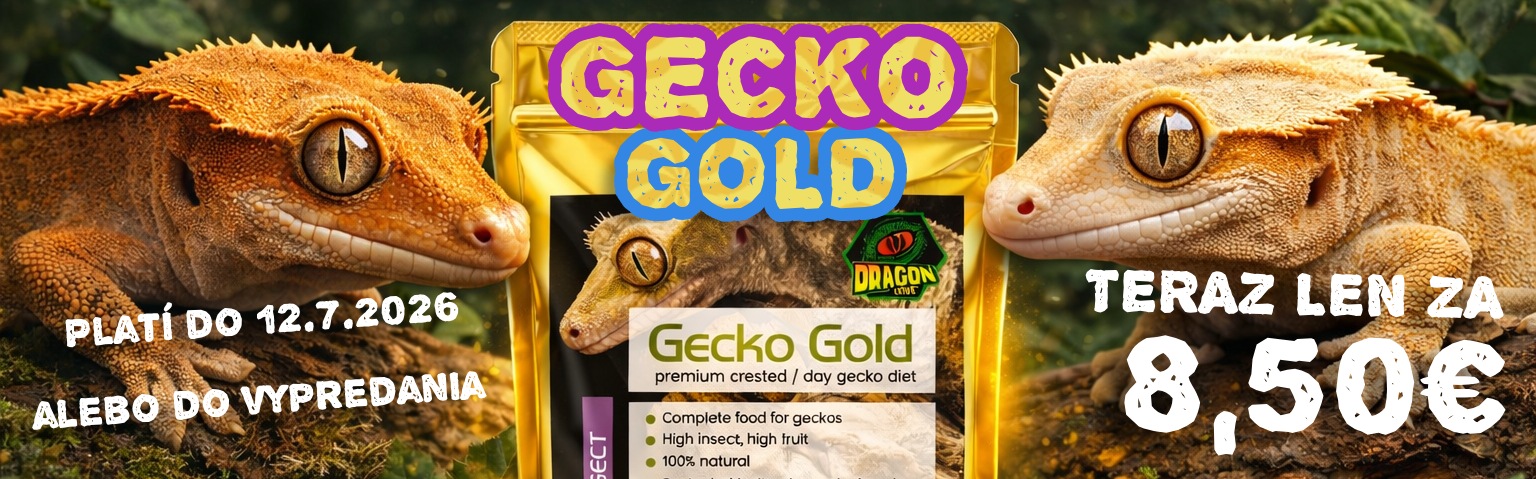 gecko gold kaša pre pagekóny