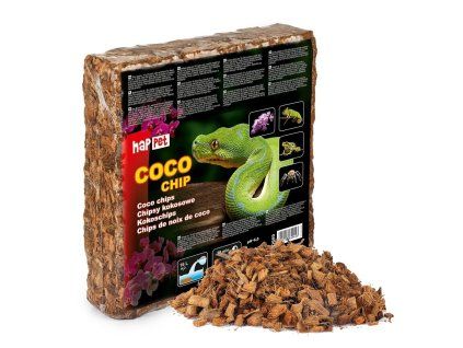 coco chip substrát do terária pre hady