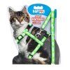 cat harness green