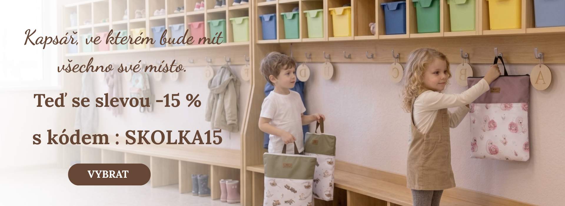 -15% na kapsare do skolky