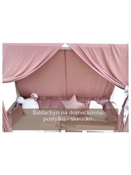 baldachyn na domeckovou postylku