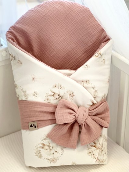 muselinova zavinovacka se zajecimi balerinami