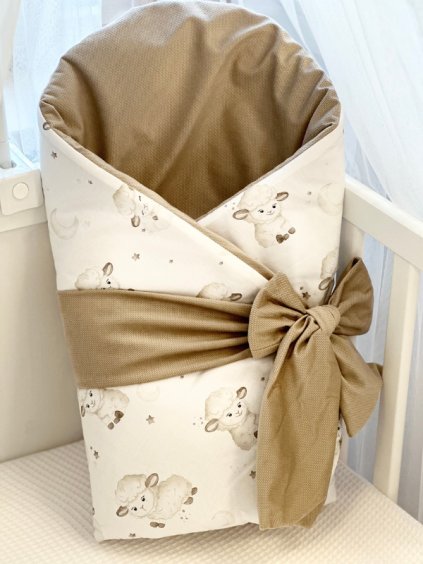 zavinovacka bezova s oveckami