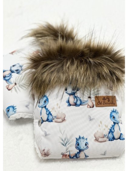 rukavice na kocarek baby dino