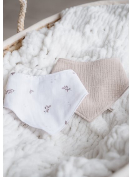 set dvou slintacku bezove listky