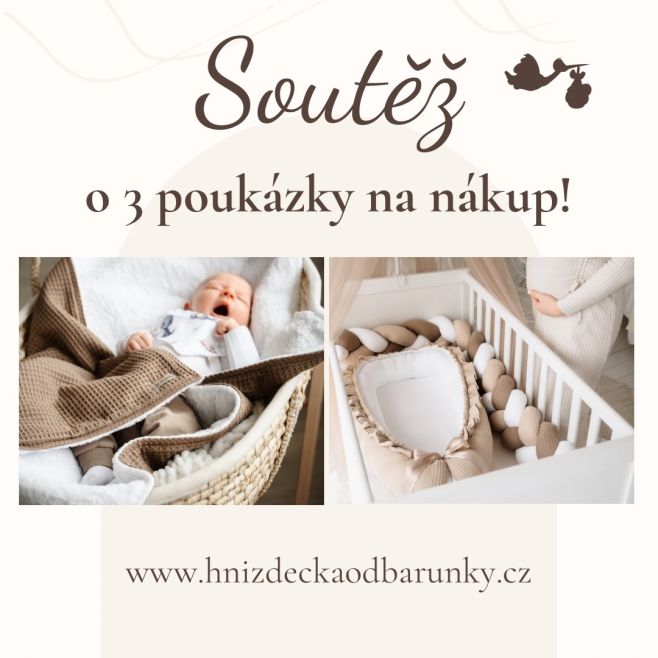 🎁 SOUTĚŽ O POUKÁZKY NA NÁKUP U NÁS🎁 Rozdáváme hned 3 poukázky na nákup do našeho e-shopu 🤩 🥇 1. místo: poukázka 1 500 Kč 🥈...