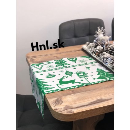 stola na stol x mas zeleny