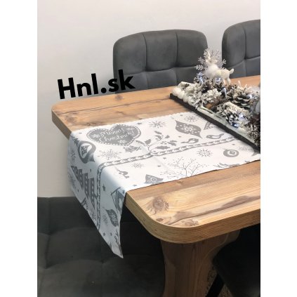 stola na stol x mas sivy