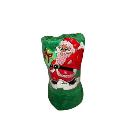 Mikroplyšová osuška, uterák Zelená - Santa