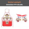 Kuchynské chňapky FOLK 2 so zásterou