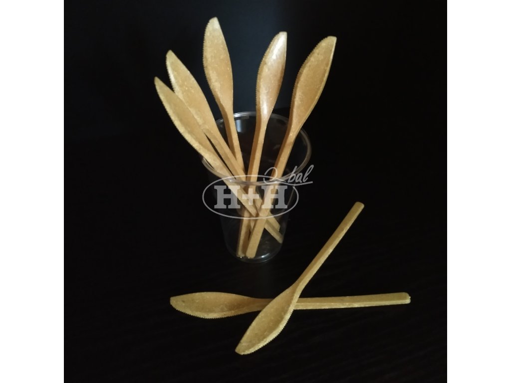 Nůž EKO kompozit dřevo/plast (WPC) 17cm