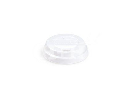 Víčko vypouklé bílé pro papírové kelímky  d-62mm | XS